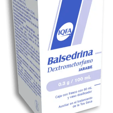 Balsedrina Dextrometorfano 300 mg Jarabe con 60 ml