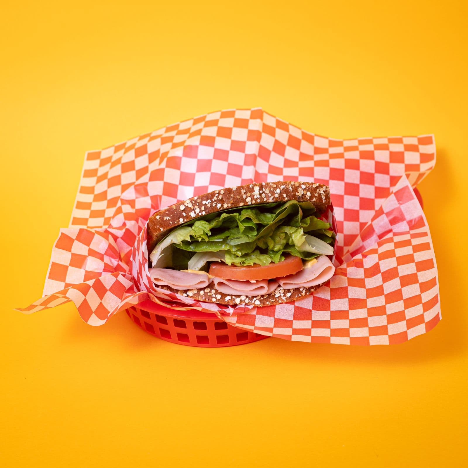 Sándwich Integral de Jamón con Queso