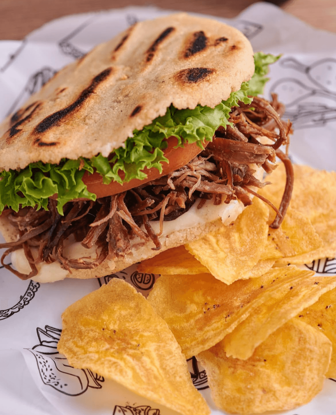 Arepa de Res