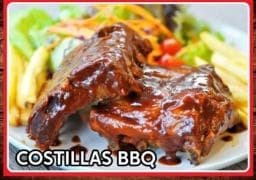 Costillas BBQ + Gaseosa 250 ml