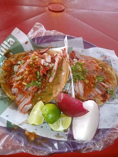 Tacos de abobada + Coca Cola