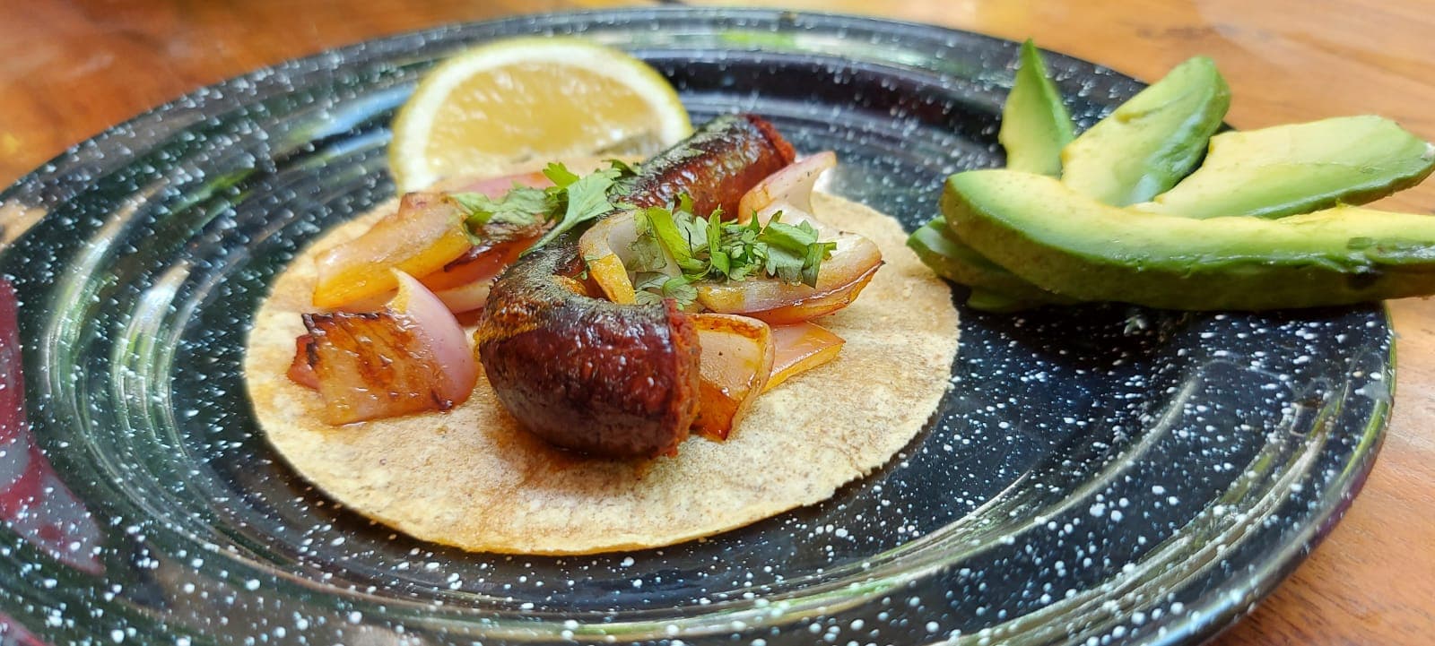 Taco de Longaniza Ahumada