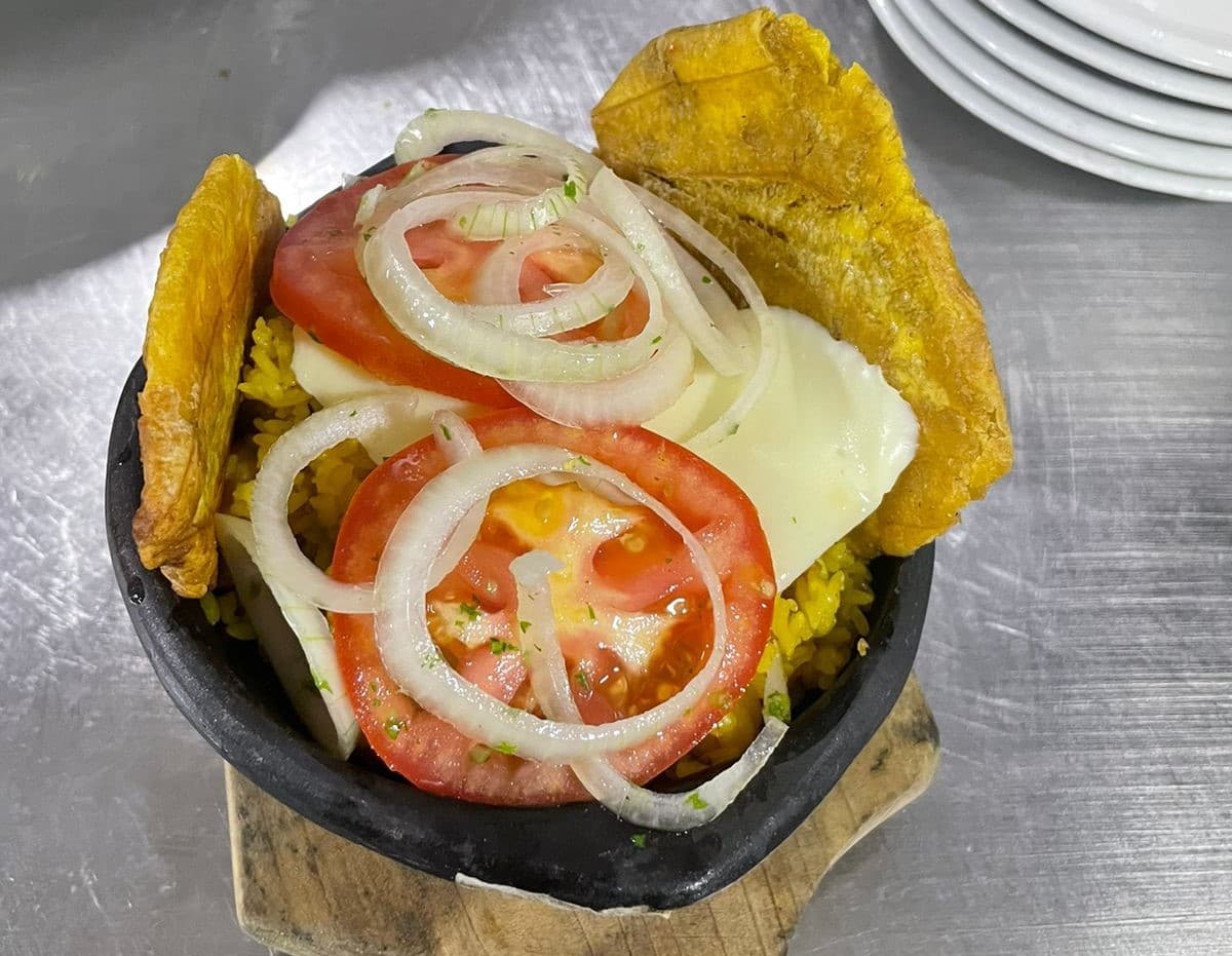 Arroz con Camarones Pequeño