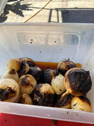 Orden de cebolla asada