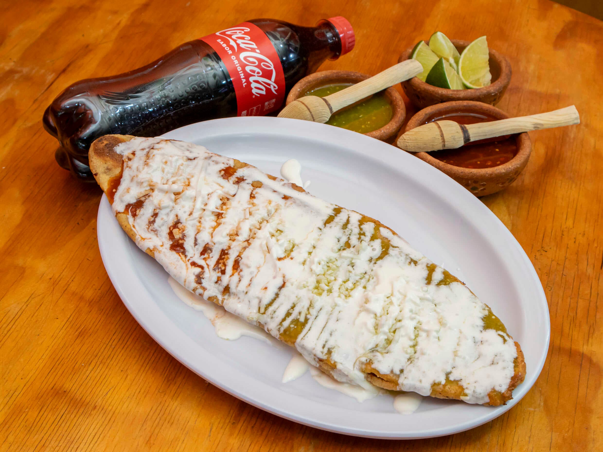 Huarache con Crema