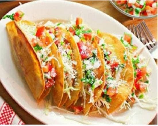 Orden de 4 Tacos Dorados