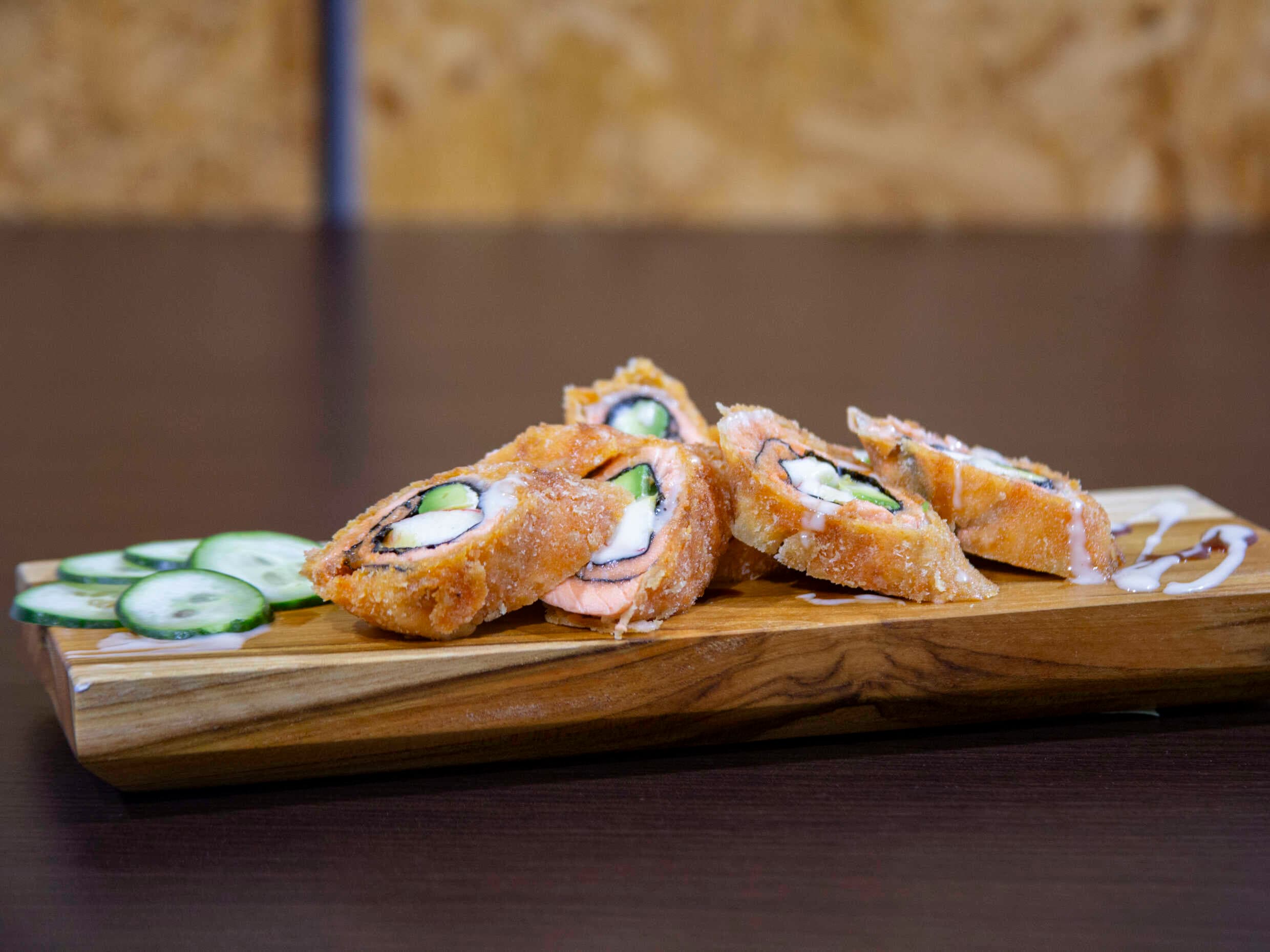 Salmón Tempura