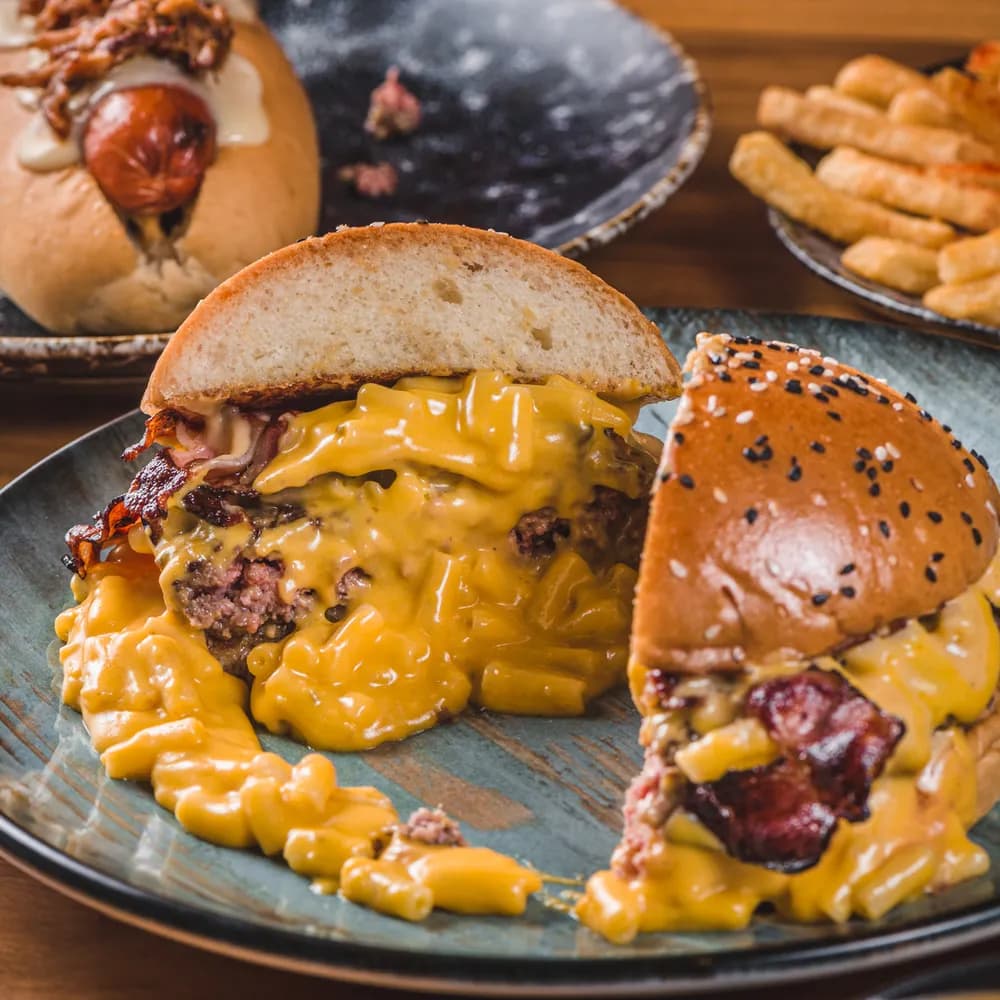 Combo Burger Say Mac + Papas