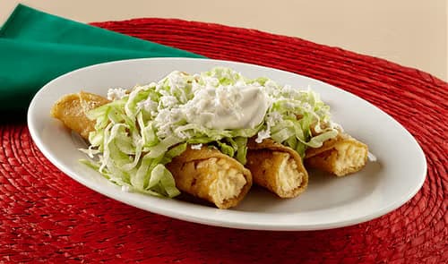Taco Dorado de Papa