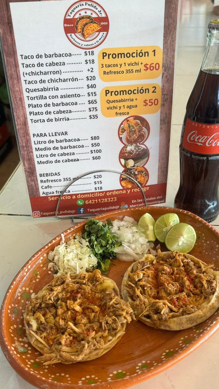 3 Gorditas + Agua Fresca