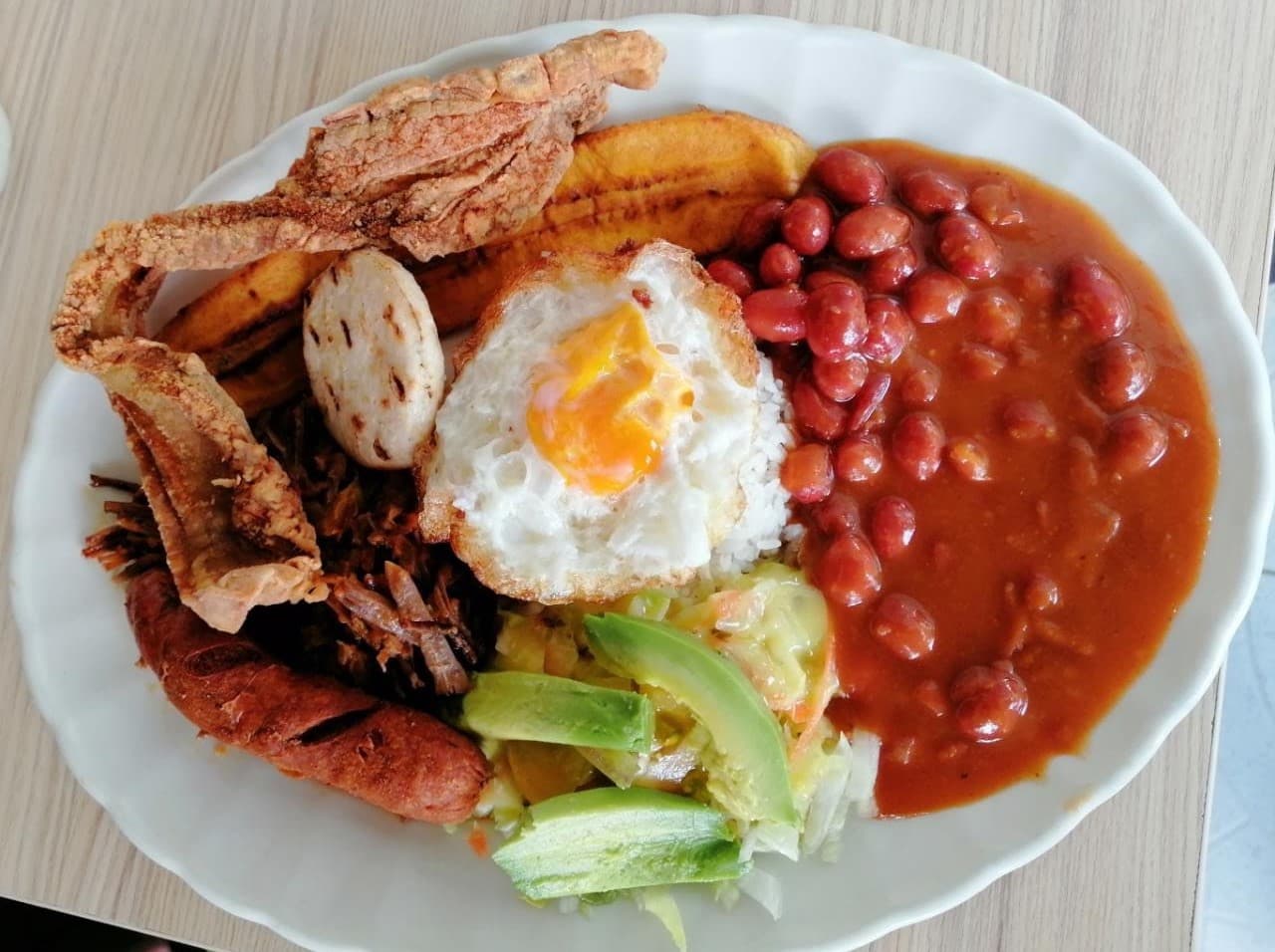 Bandeja paisa.