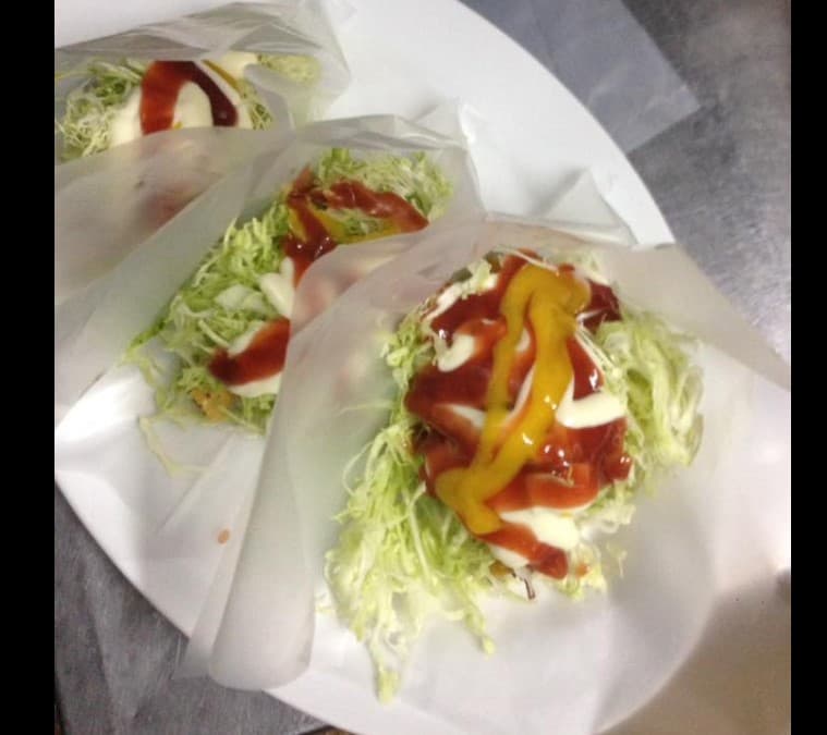 Taco de Carne de Res Mechada .