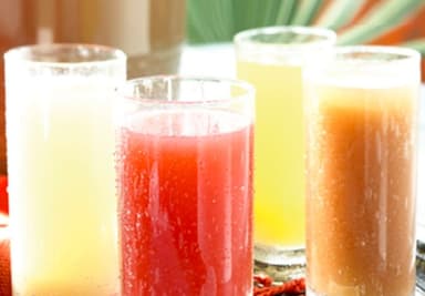 Agua Fresca natural de jamaica de litro