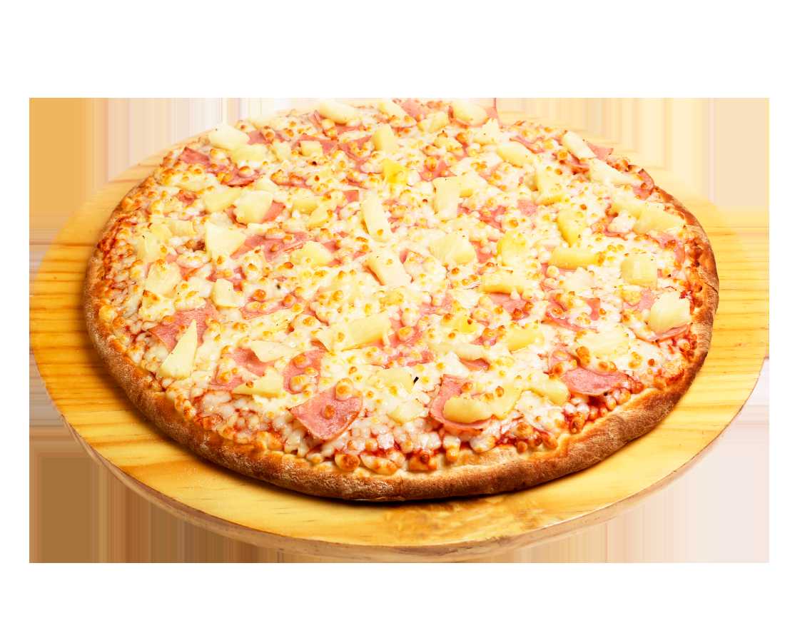 1 Pizza Grande Mitad Pepperoni y Mitad Hawaiana