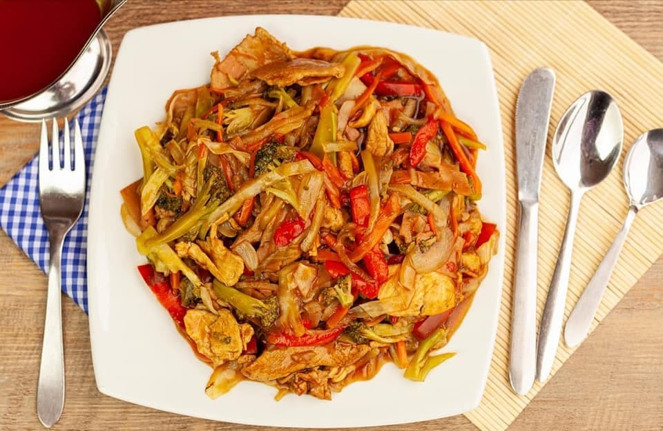 Arroz Solo Vegetales