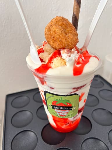 Fresas con Crema Grandes
