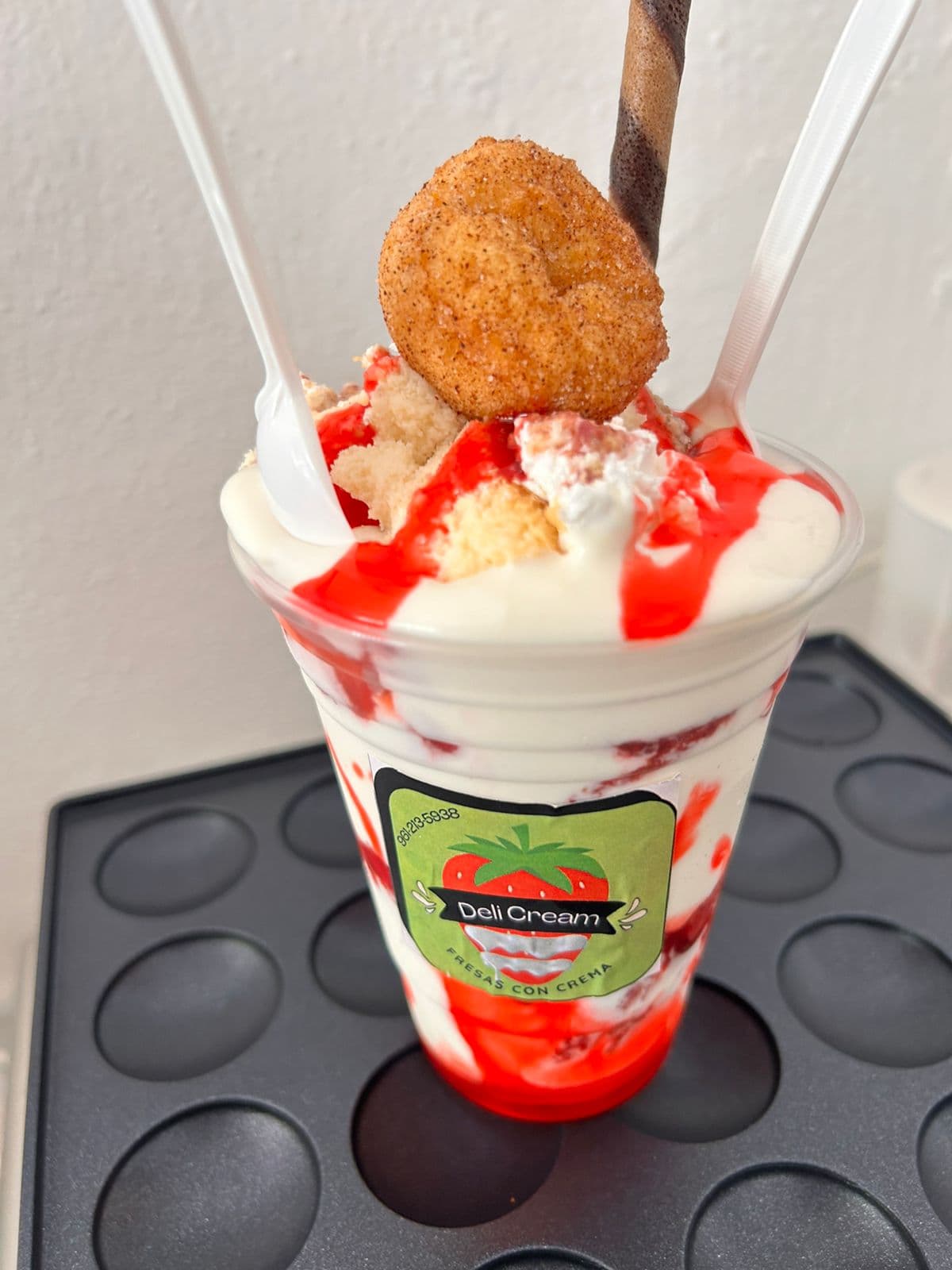 Fresas con Crema Grandes