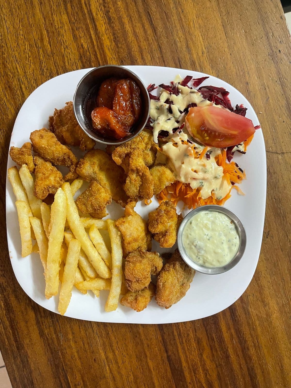 Fajita de Pollo Empanizada
