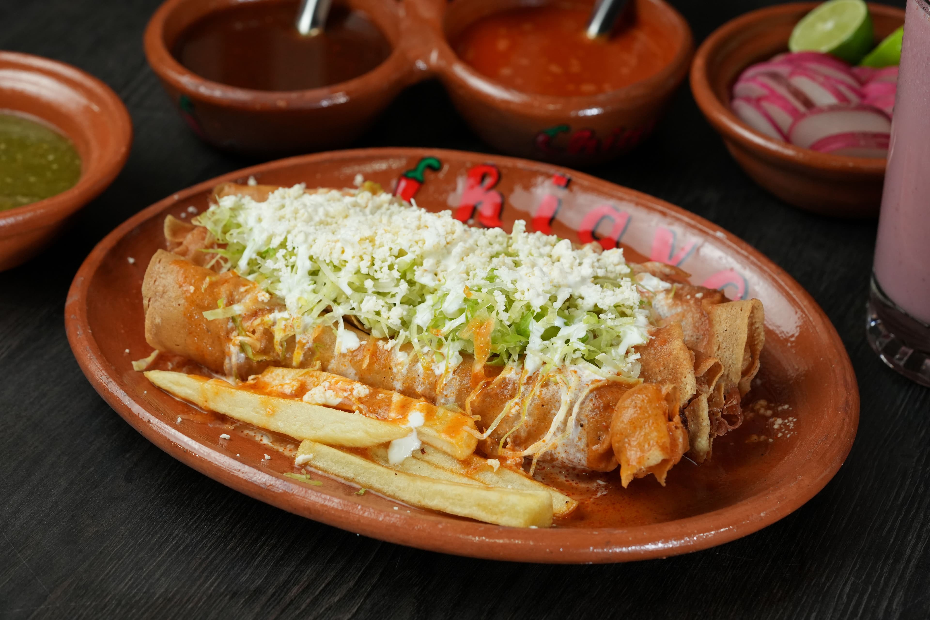 Flauta de Tortilla Raspada