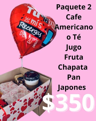 Paquete 2 Desayuno Sorpresa