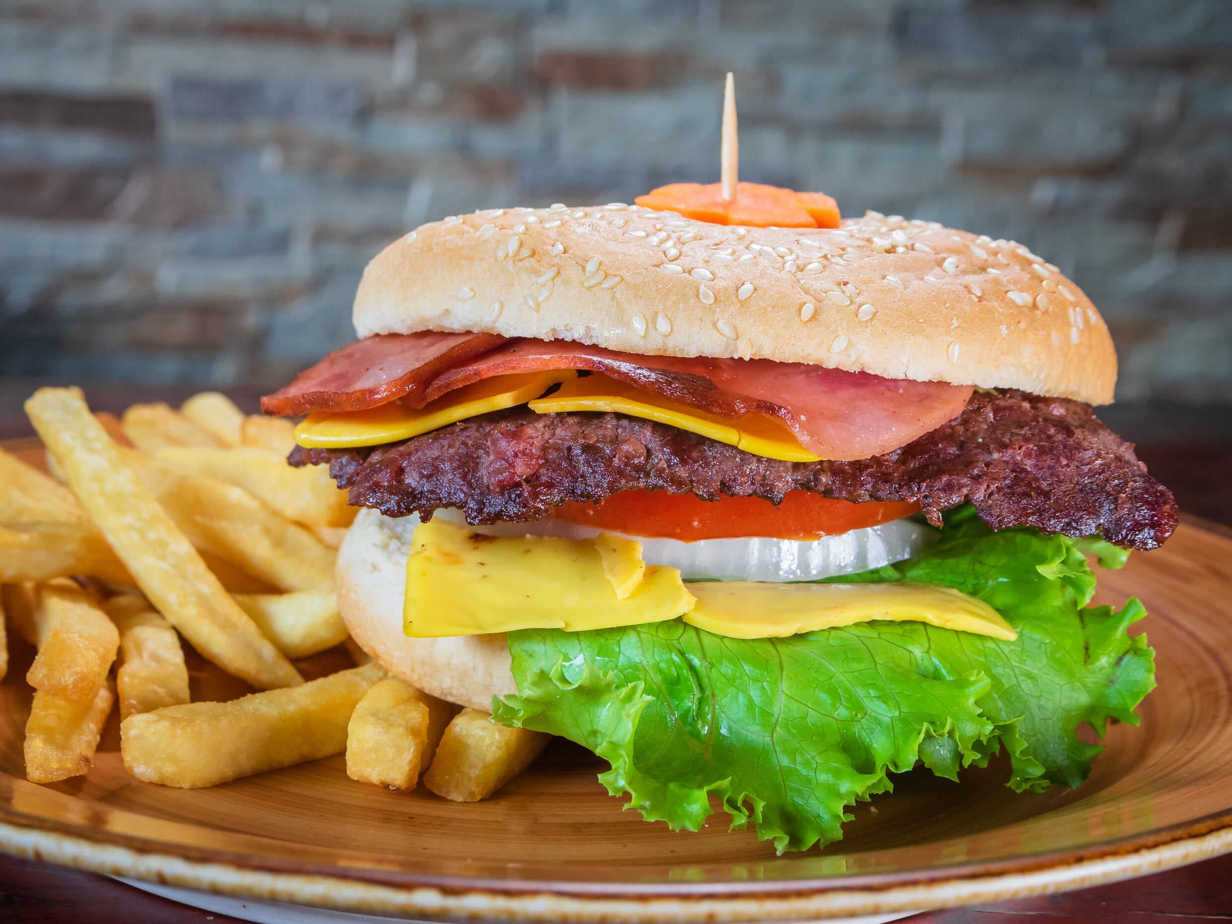 Hamburguesa La "Maléfica"