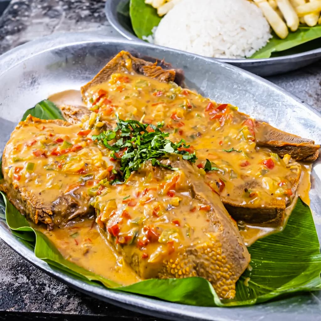 Lengua en Salsa Agridulce