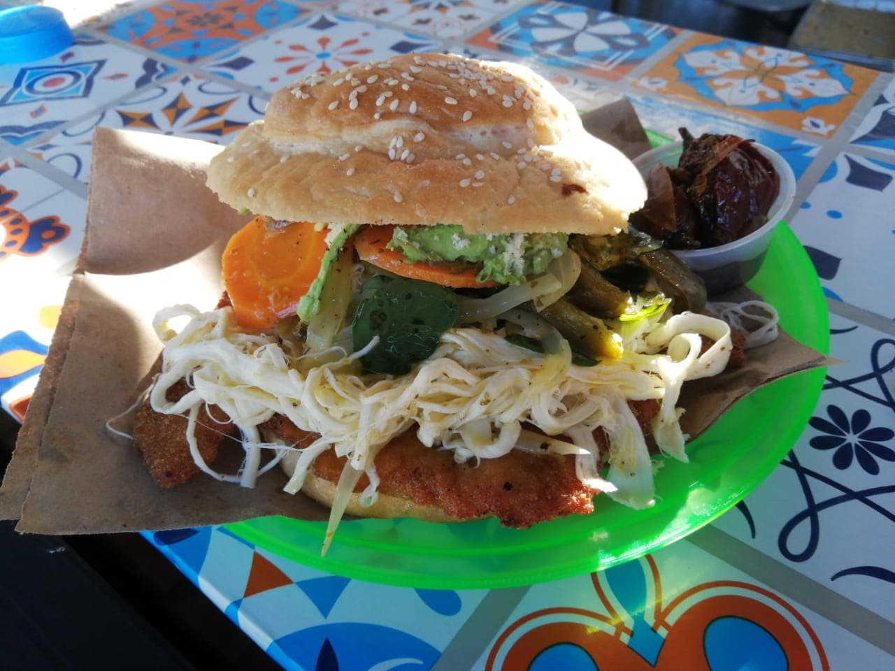 Cemita de Milanesa de Res
