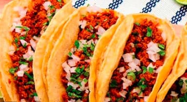 Orden de Tacos de Chorizo
