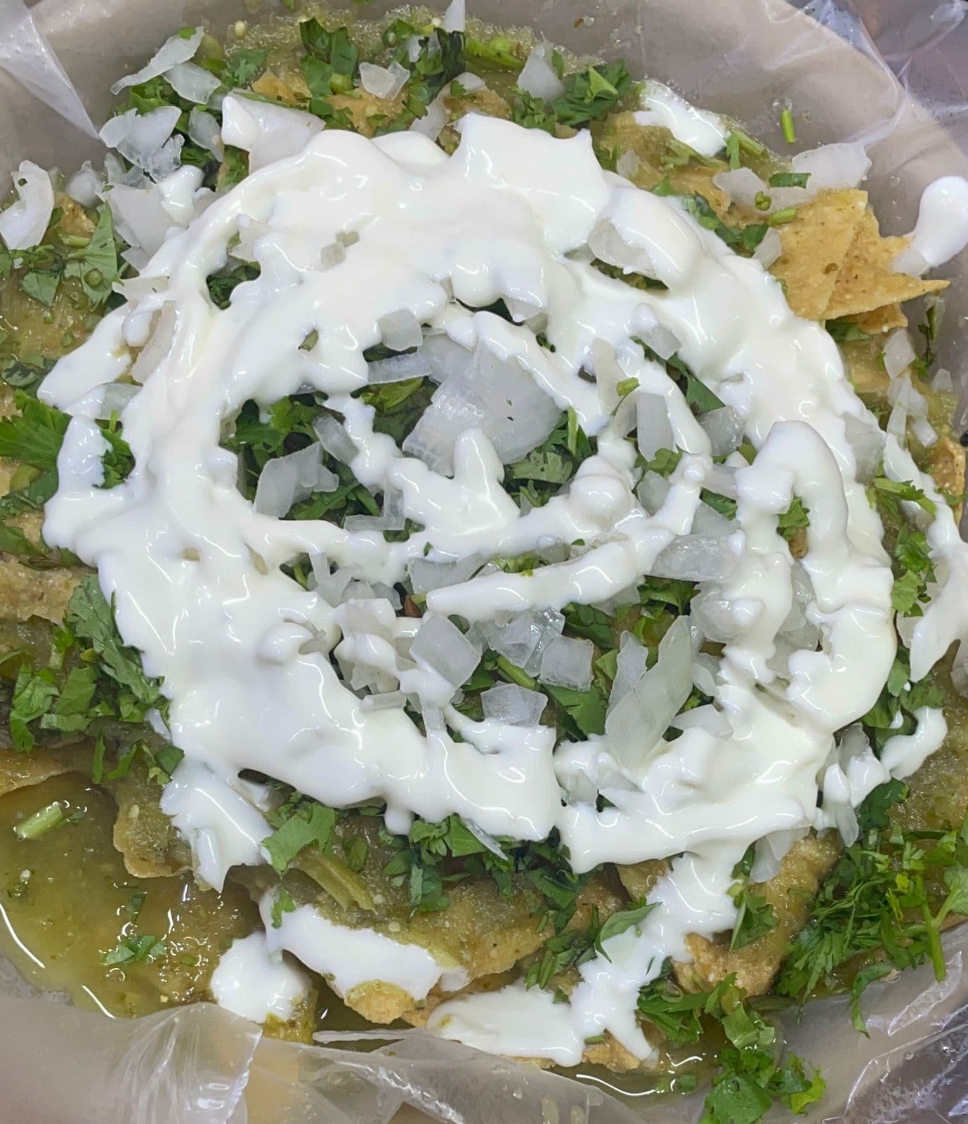 Chilaquiles con Pollo