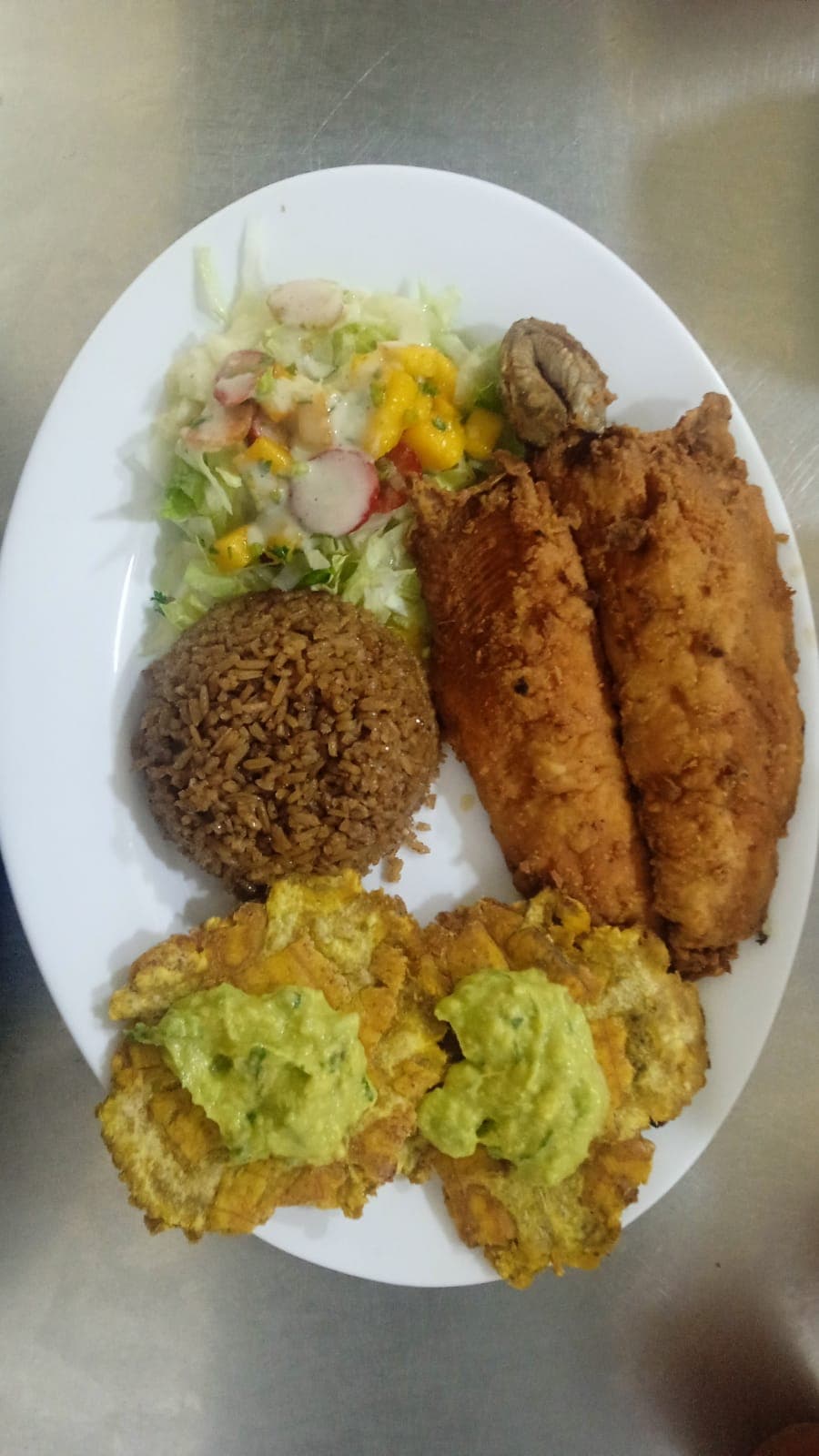 Filete de Róbalo con Camarones