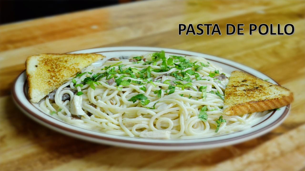 Pasta de Camarón y Champiñones (Grande)..
