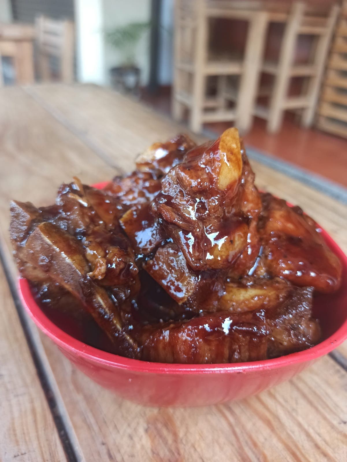 Pollo en Salsa de Dragón