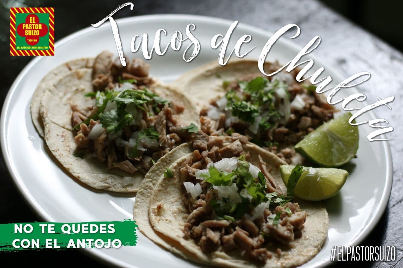 Taco de Chuleta Maíz