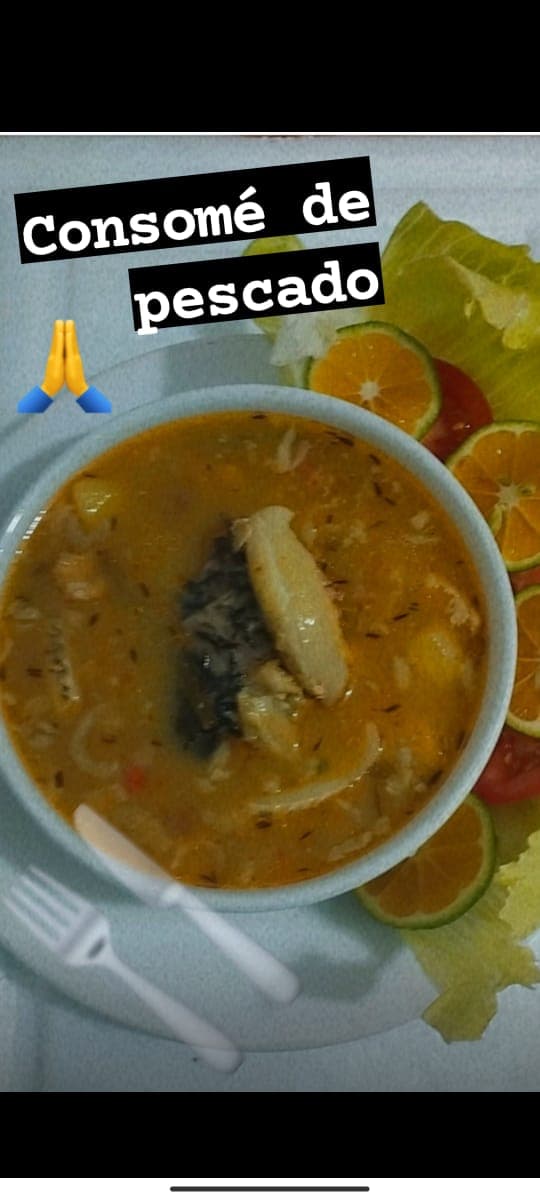 Consomé de Pescado