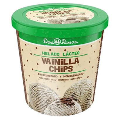Helado Dos Pinos Pinta Chocochips 272 g