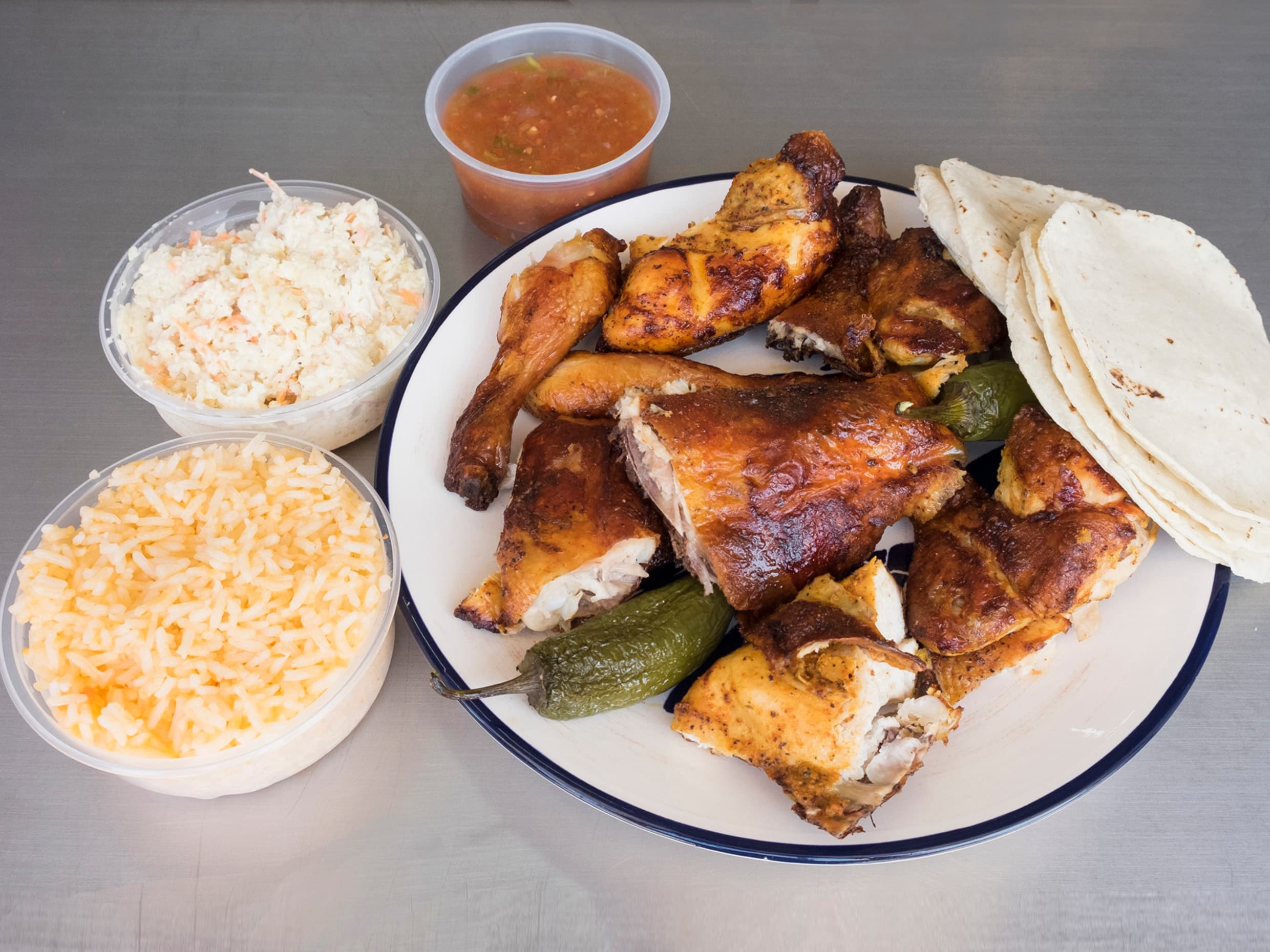 Paquete Pollo Ranchero Tipo asado