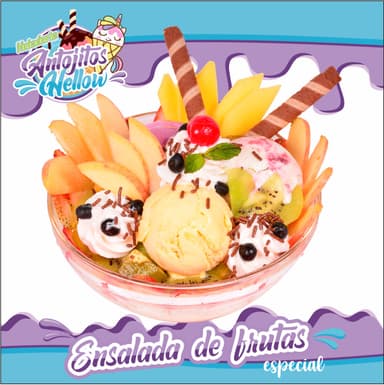 Ensalada de Frutas Mediana 16 Onz