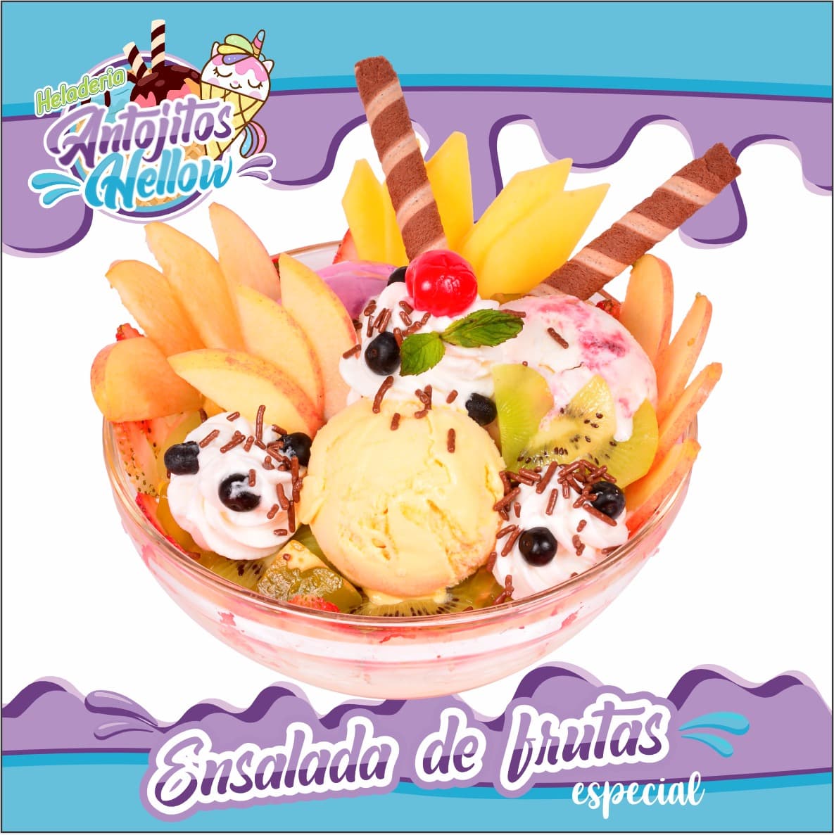 Ensalada de Frutas Mediana 16 Onz