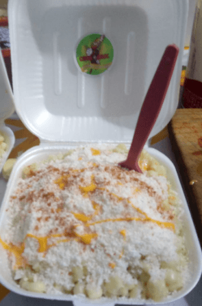 Elote 1/2 Litro (chile, Mayone, Crema, Queso, Ama)