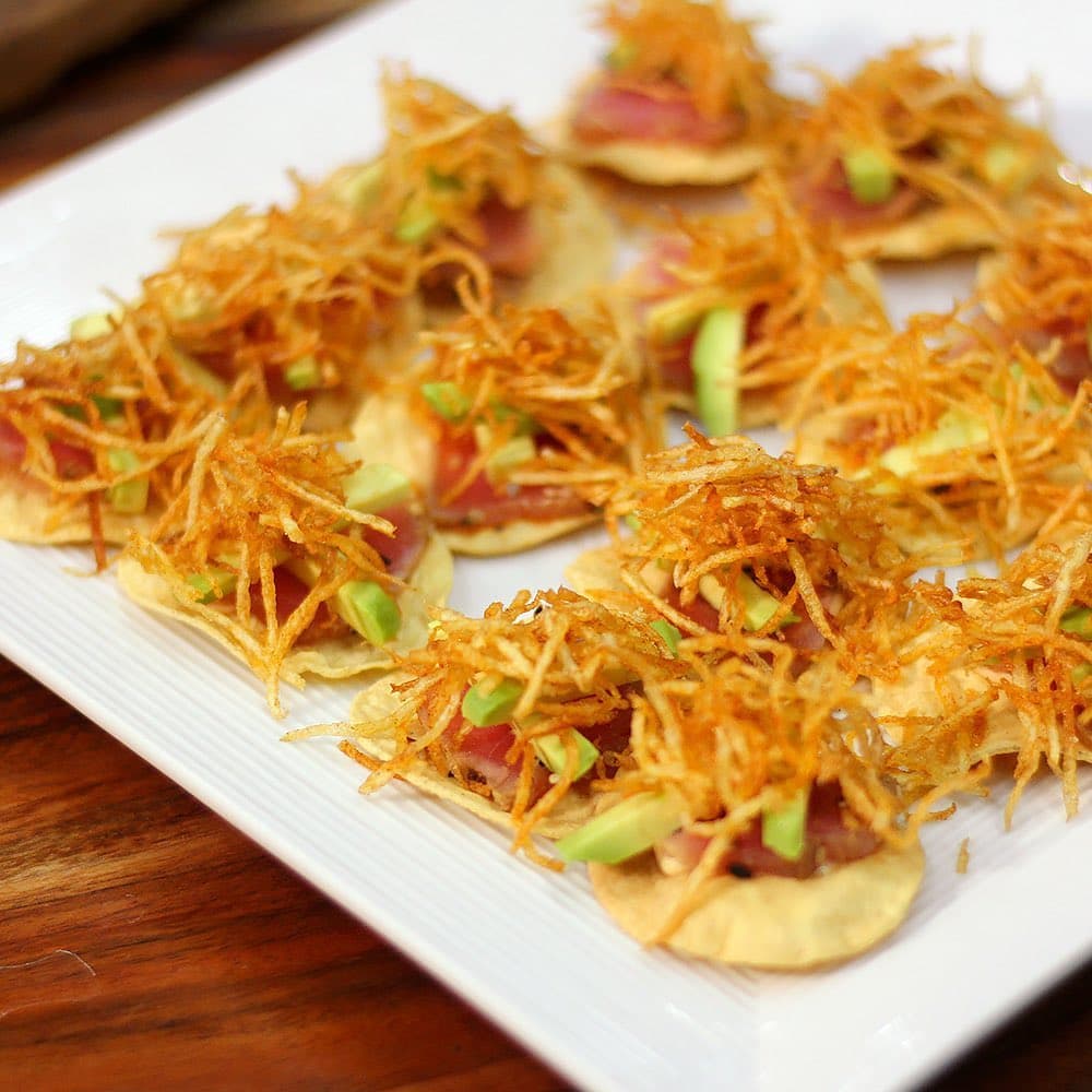 Mini Tostadas de Atún