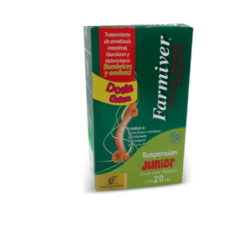 GI Albendazol Quinfamida Soluc 1 pza 20 ml