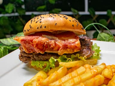 Hamburguesa BBQ.