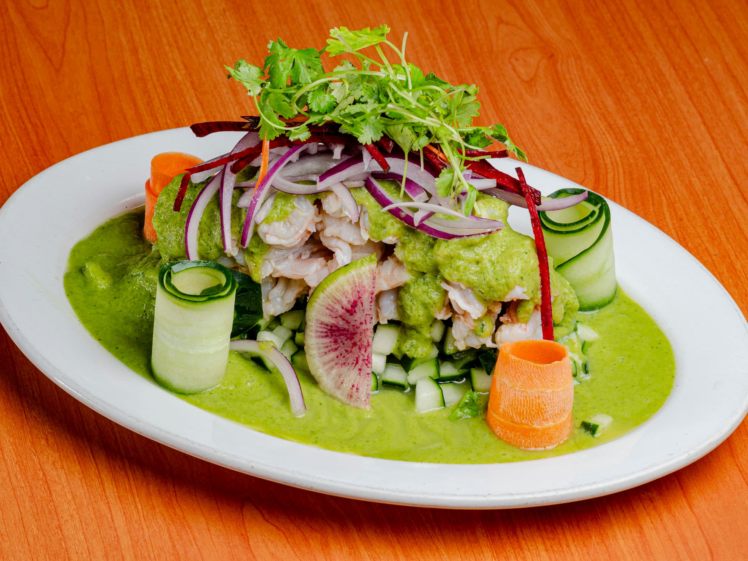 Aguachile de Camarón Verde