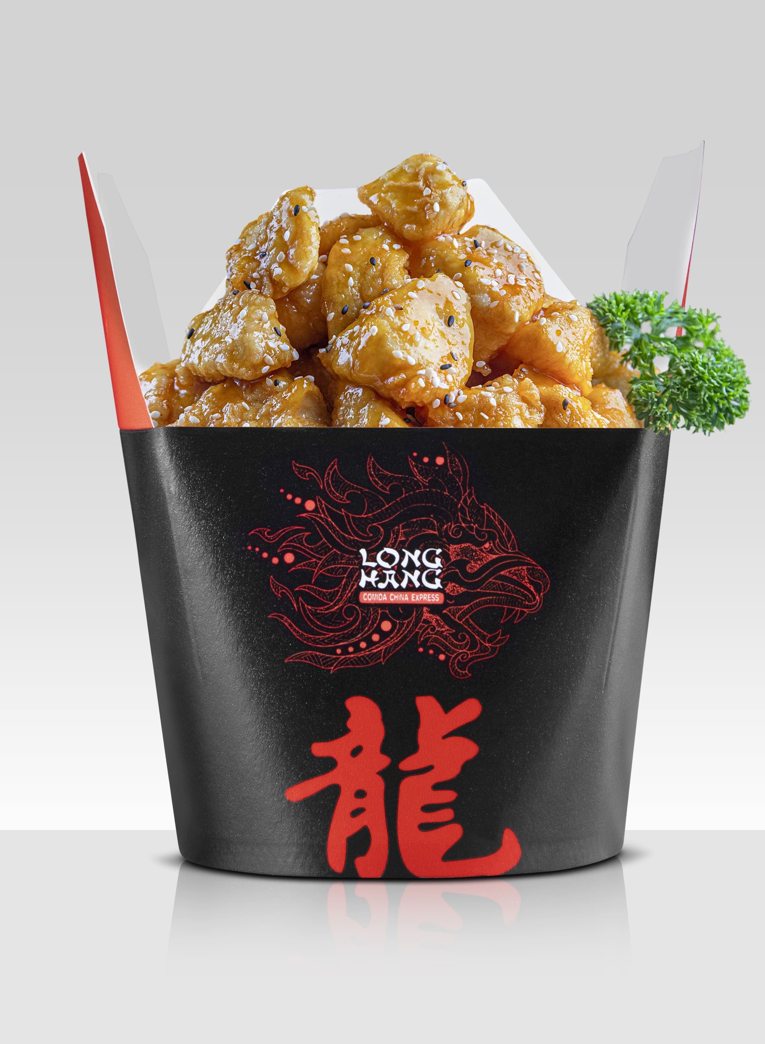 Long Box Pollo Agridulce