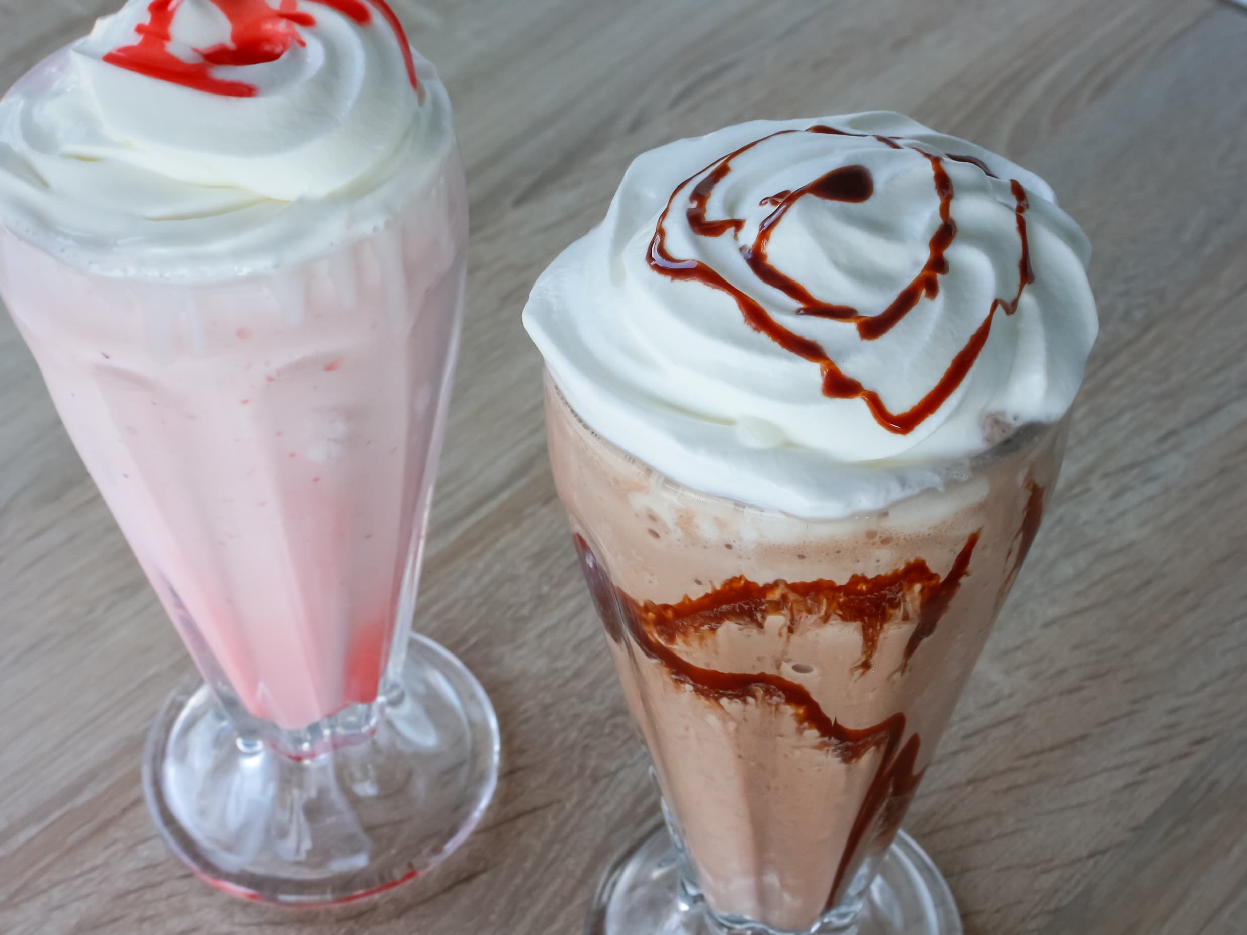 Malteada de Fresa