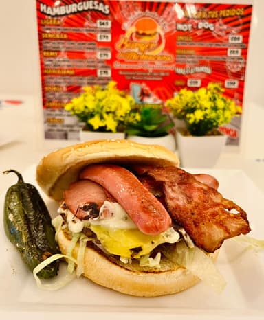 Hamburguesa Sencilla