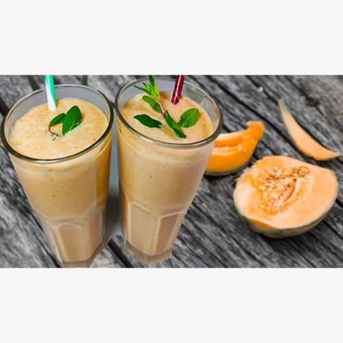 Jugo de Melon en Leche
