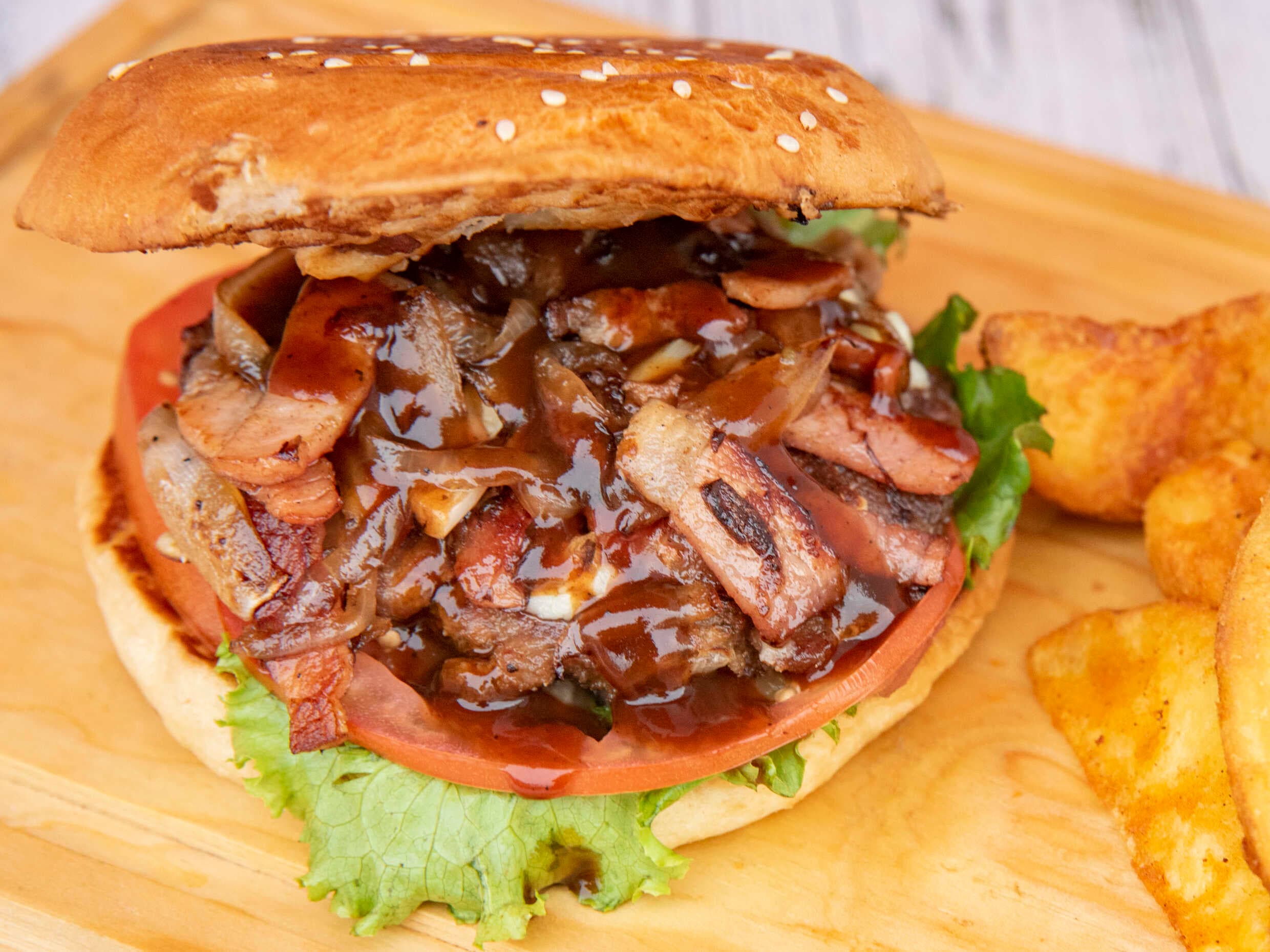 Hamburguesa BBQ Chica