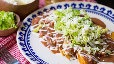 Enfrijoladas Sencillas