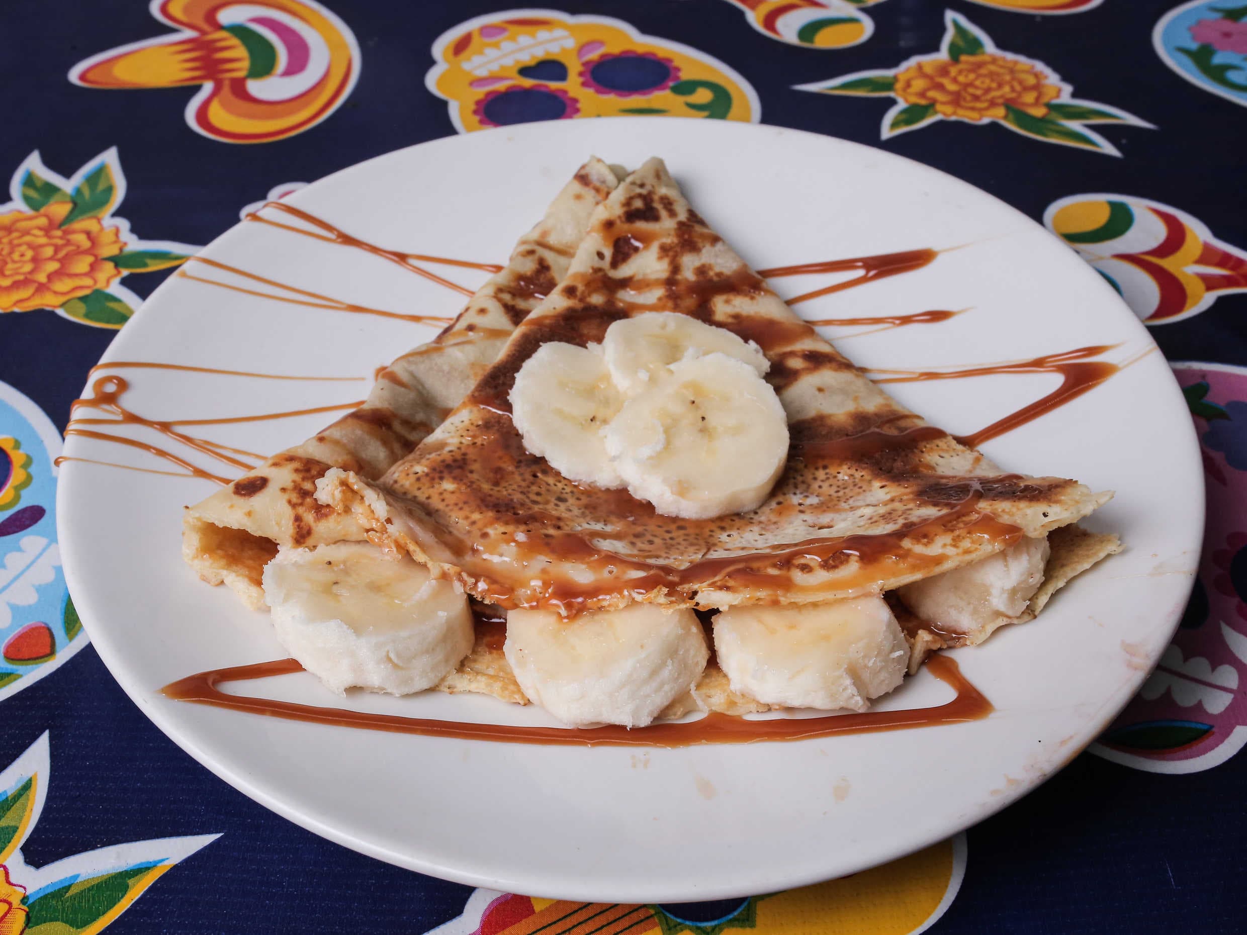 Crepa de Cajeta con Plátano